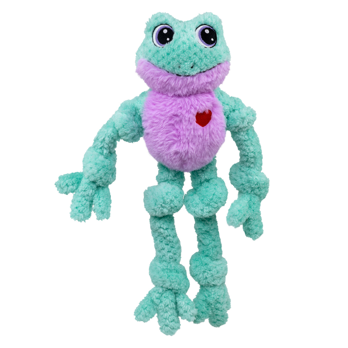 Valentines Knots Frog, Mint & Purple